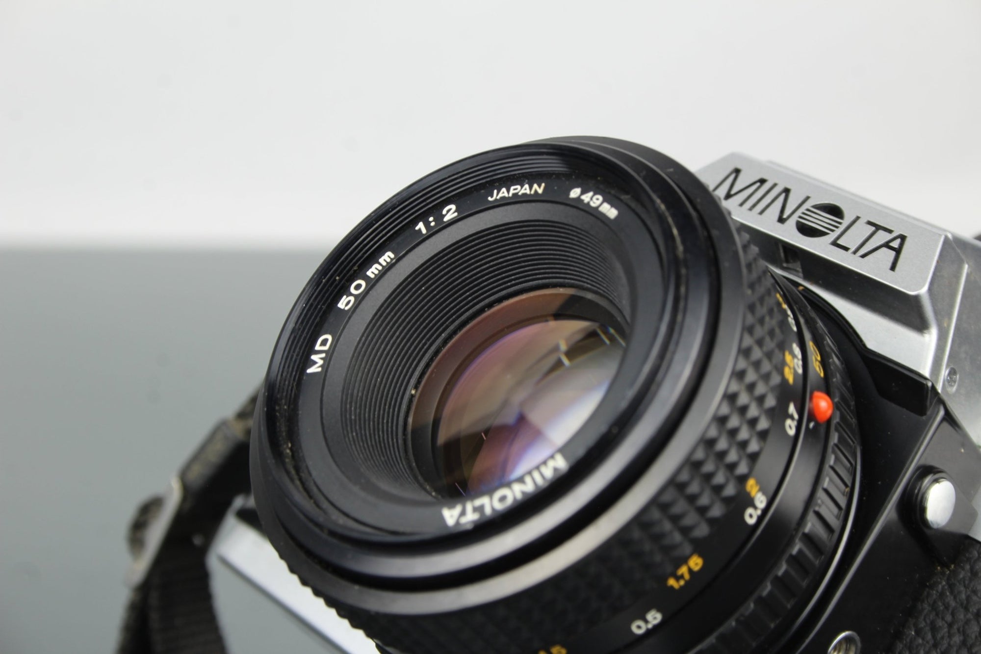 Minolta XG - M + Minolta MD 50mm 1:2 lens - Dutch|Thrift